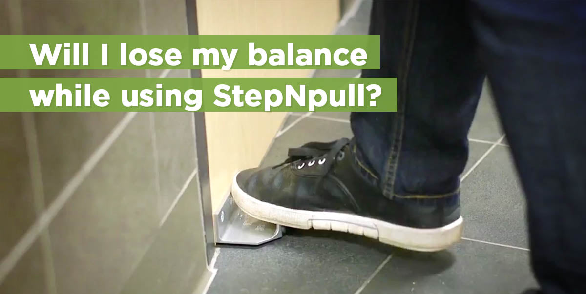 Will I lose my balance while using StepNpull?